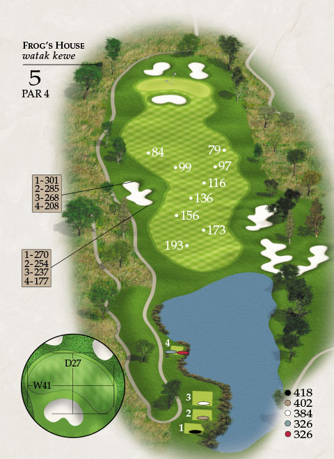 Hole 5 Map