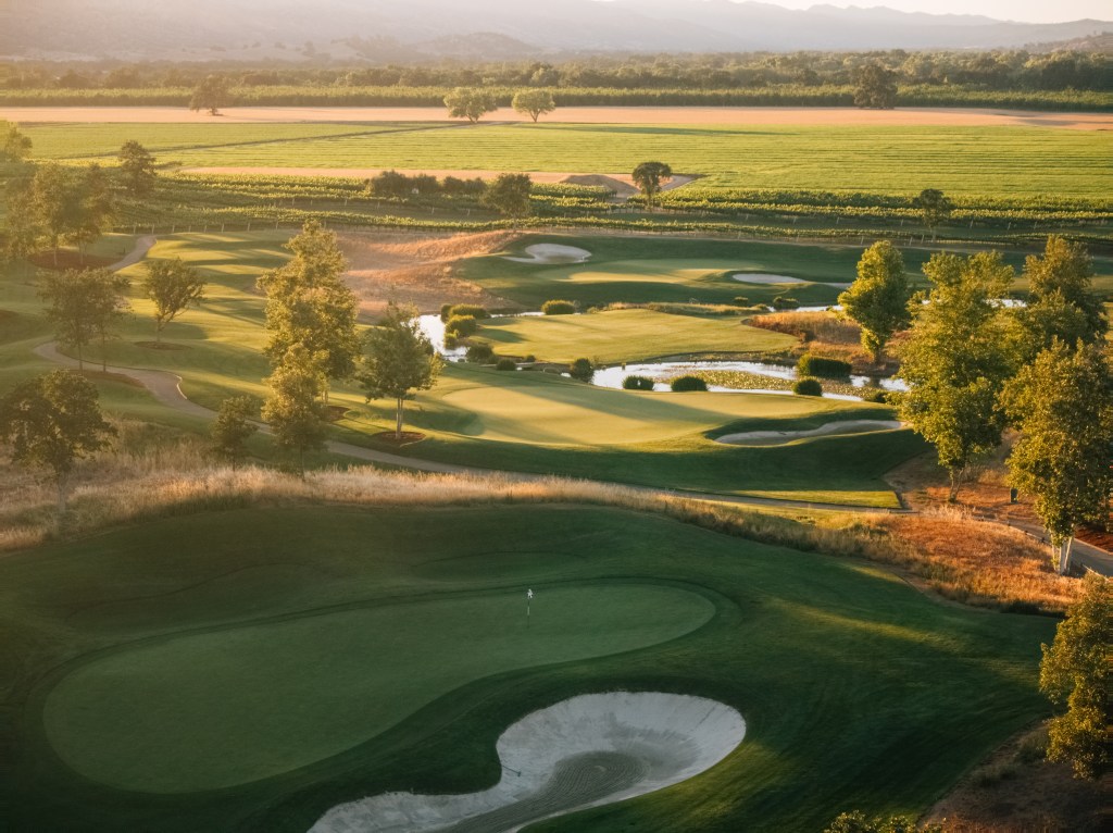 Golf course view