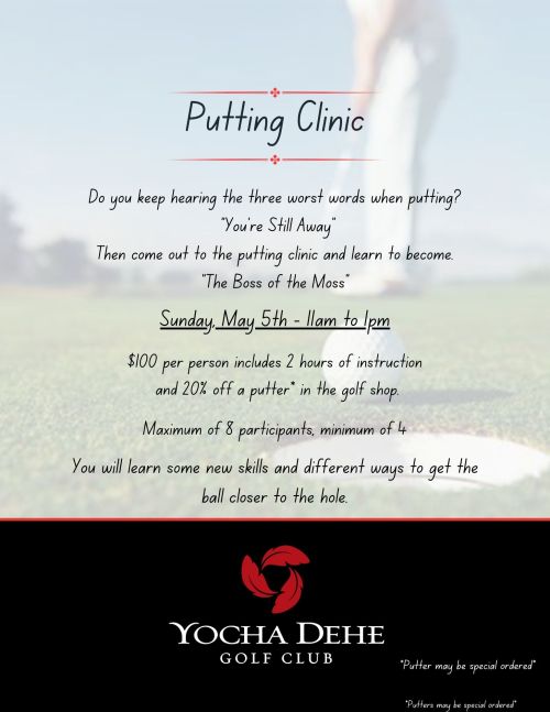 Putting Clinic
