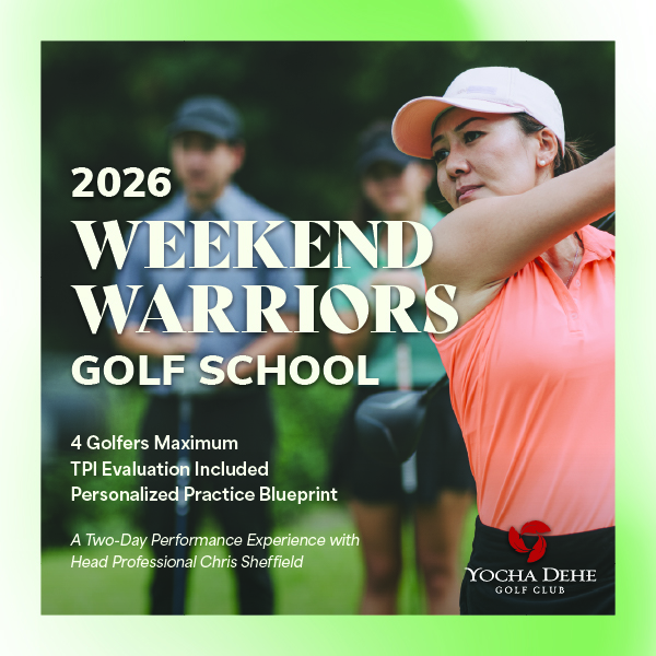 March 21-22 Weekend Warriors Golf School - Single Occupancy