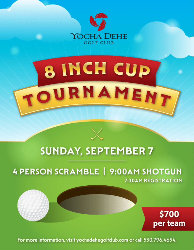8 Inch Cup Fall  (Four Person Scramble)